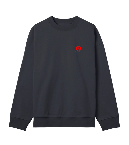 black boxy sweatshirt-front-s