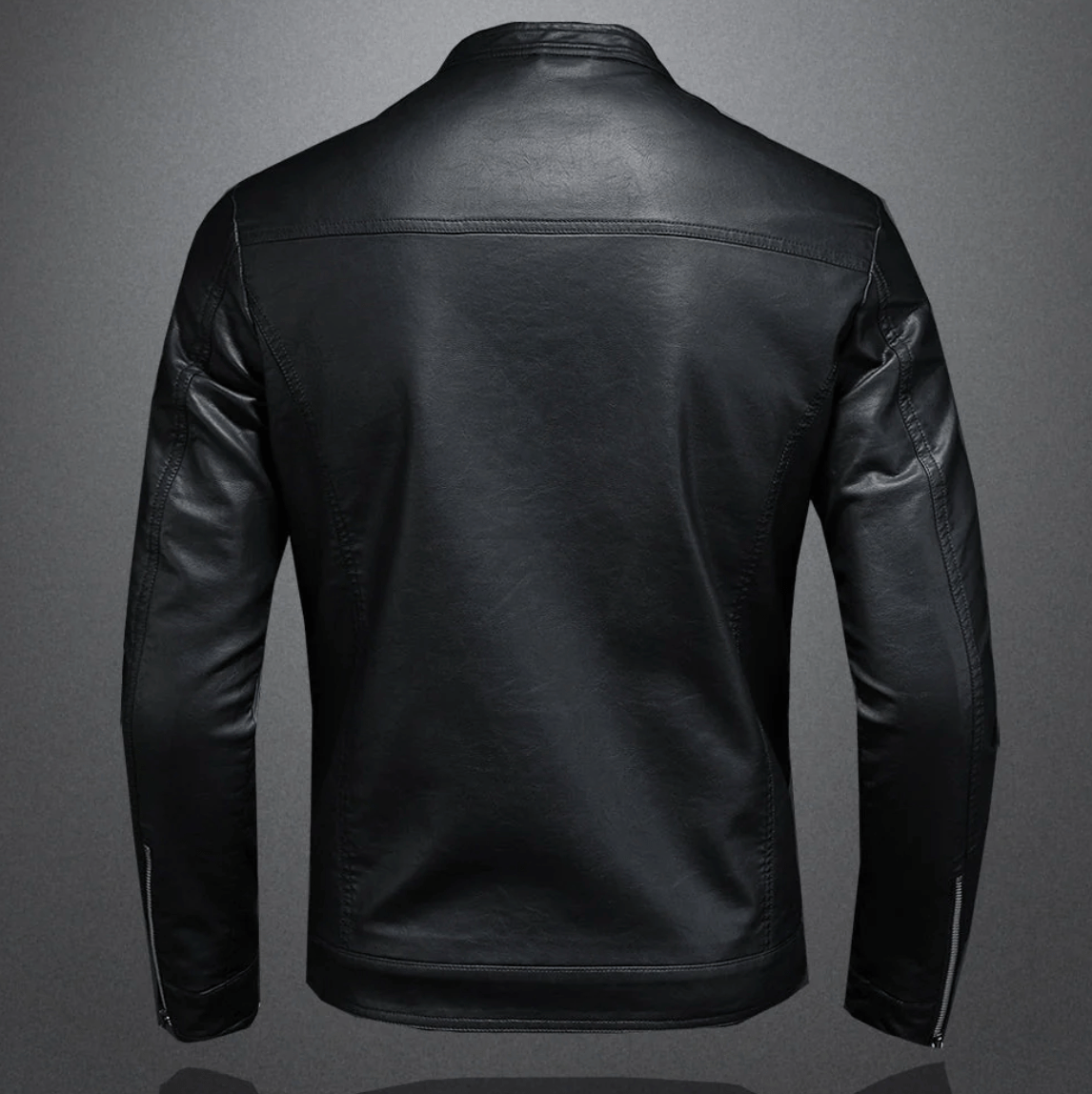 Carl | Classic comfortable leather jacket SeekCTRL