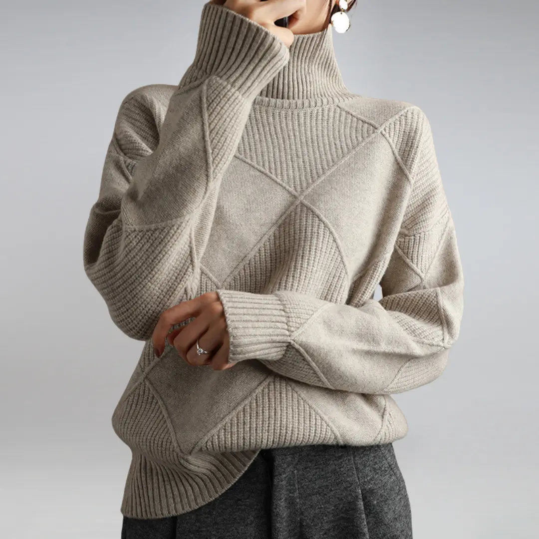 Isa | A nice turtleneck sweater for timeless layering SeekCTRL