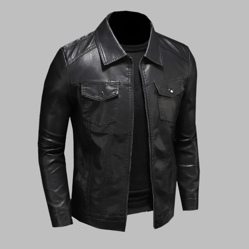 Oscar | Classic Leather jacket with a timeless appeal SeekCTRL