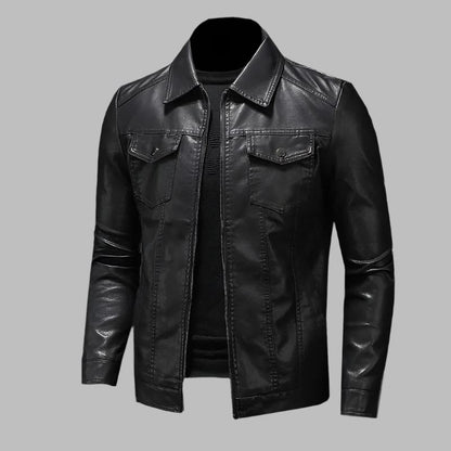 Oscar | Classic Leather jacket with a timeless appeal SeekCTRL