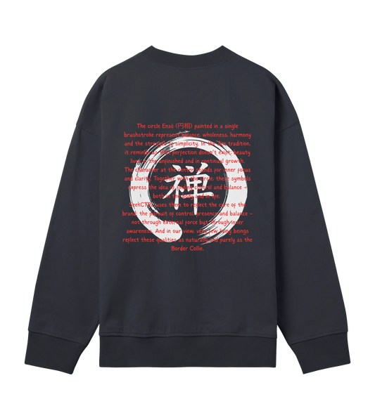 black boxy sweatshirt-back-s