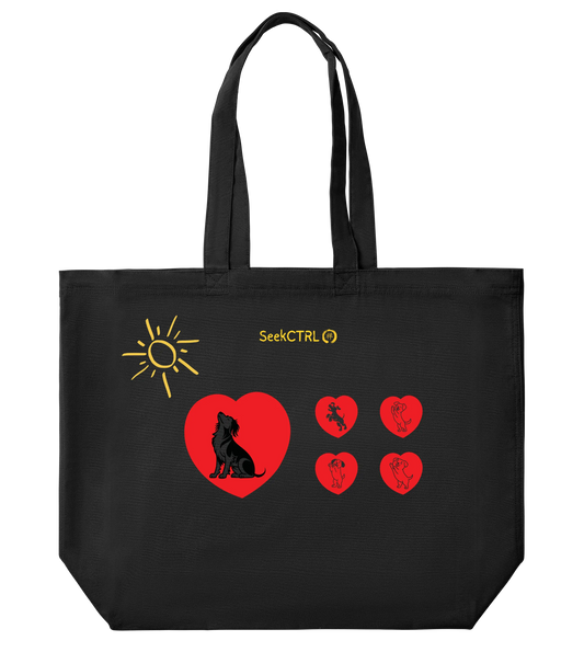 SC | Canvas Large Tote BC Love Creator Studio