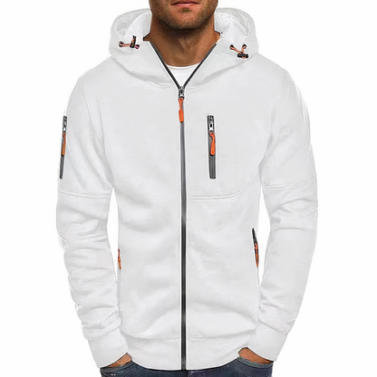 Eddy | Men’s zip-up hoodie, premium and elegance SeekCTRL
