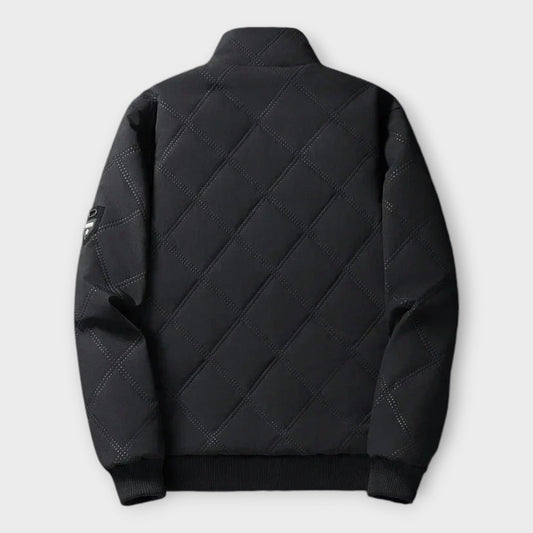 Leo | Men’s quilted warm winter jacket in versatile design SeekCTRL