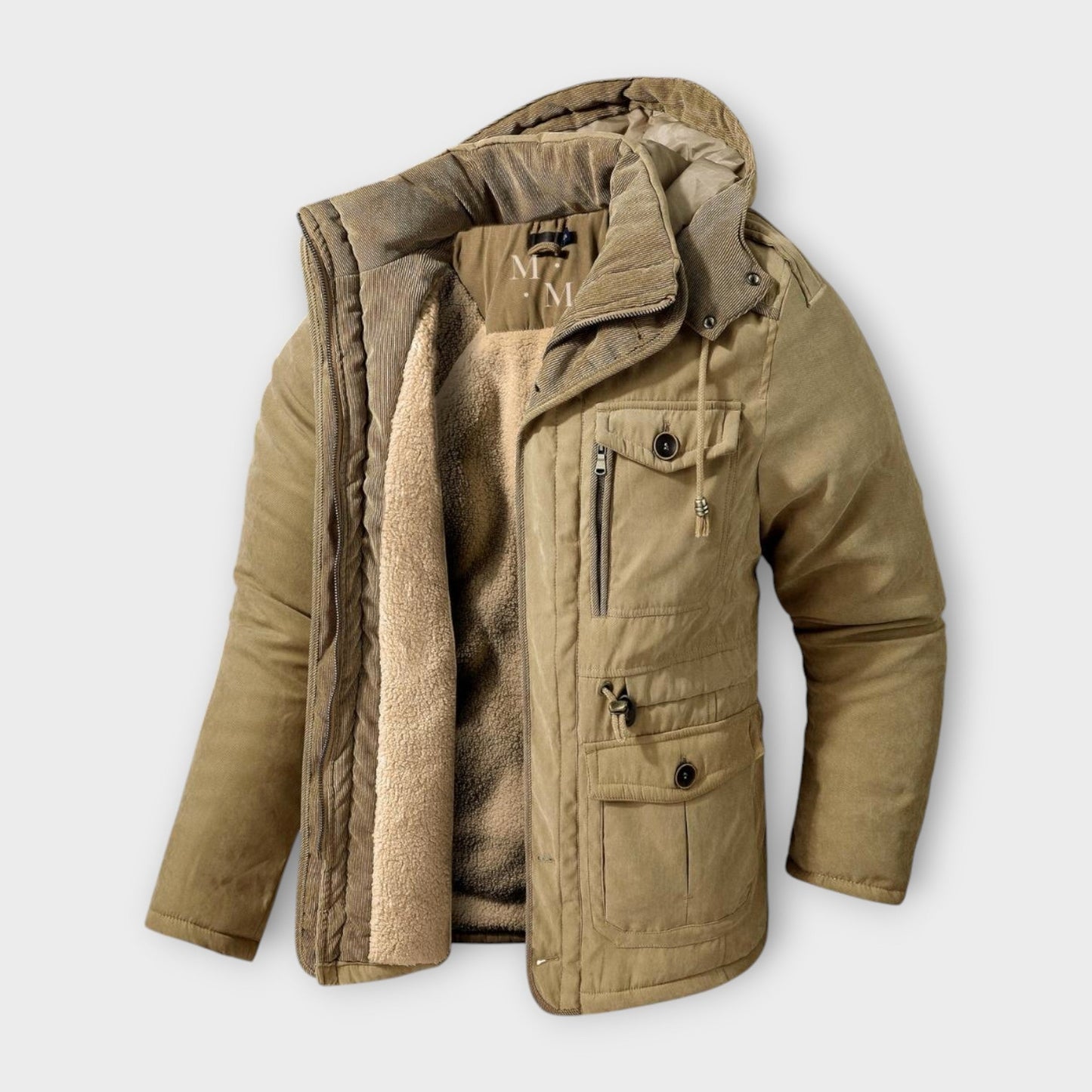 Matt | Warm military parka jacket, warm and comfy SeekCTRL