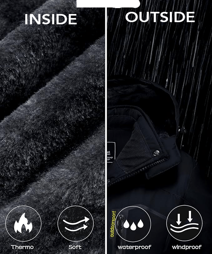 Men’s Waterproof Winter Jacket 